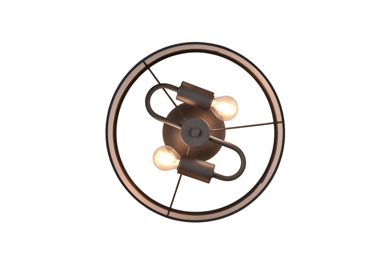 Davos Plafond 30 cm 2xE14 mattsvart/ greige - Matt svart/Greige - Products - Belysning - Lampor & belysning inomhus - Taklampa & takbelysning - Takplafond