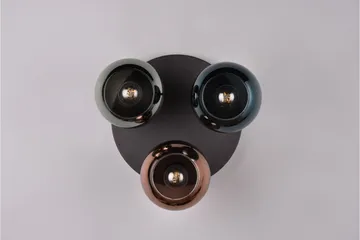 Sheldon Plafond 3L E14 flerfärgad - Flerfärgad - Products - Belysning - Lampor & belysning inomhus - Taklampa & takbelysning - Takplafond