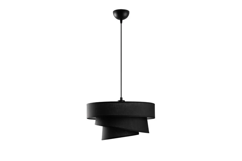 Taklampa Miwako Svart, Svart