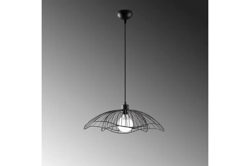 Taklampa Sudaskey Svart - Svart - Products - Belysning - Lampor & belysning inomhus - Taklampa & takbelysning - Pendellampa & hänglampa