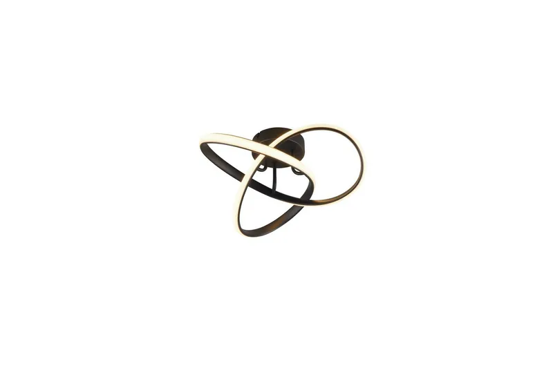 Taklampa TRIO Meo Mattsvart, Mattsvart