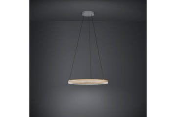 Takpendel Eglo Cadinaro Grå/Trä Rondell - Products - Belysning - Lampor & belysning inomhus - Taklampa & takbelysning - Pendellampa & hänglampa