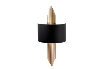 Vägglampa Grelon Svart / Koppar - Svart / Koppar - Products - Belysning - Lampor & belysning inomhus - Vägglampa - Väggplafond