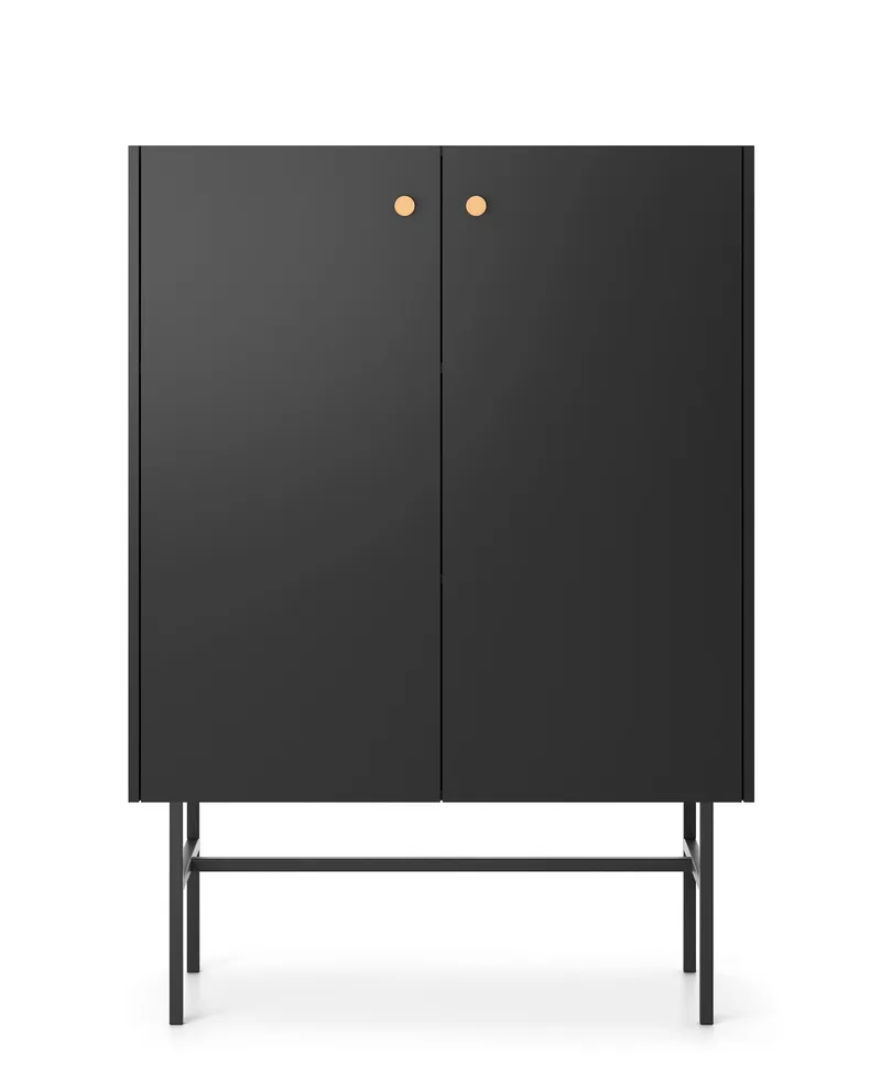 Francisca Byrå 93 cm - Svart - Products - Förvaring - Förvaringsmöbler - Byrå - Hallbyrå