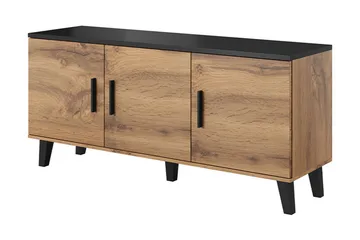 Kardos Byrå 45x150 cm, Natur/Svart