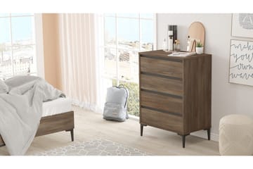 Rinorea Byrå 72x98,3 cm - Brun - Products - Förvaring - Förvaringsmöbler - Byrå - Hallbyrå