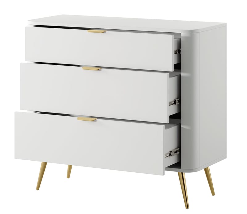 Walia Byrå 93 cm - Vit - Products - Förvaring - Förvaringsmöbler - Byrå - Hallbyrå