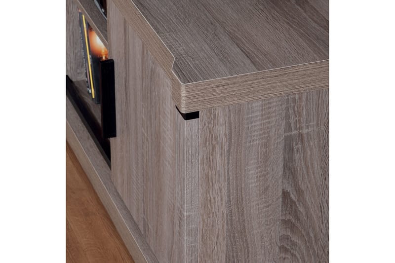 Dallas Skänk 117x43,5x91 cm LED-belysning - Beige/Grå - Products - Förvaring - Förvaringsmöbler - Sideboard & skänk