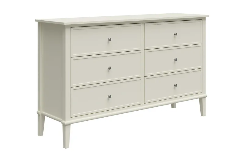 Evgeni Byrå 6 lådor, Vit