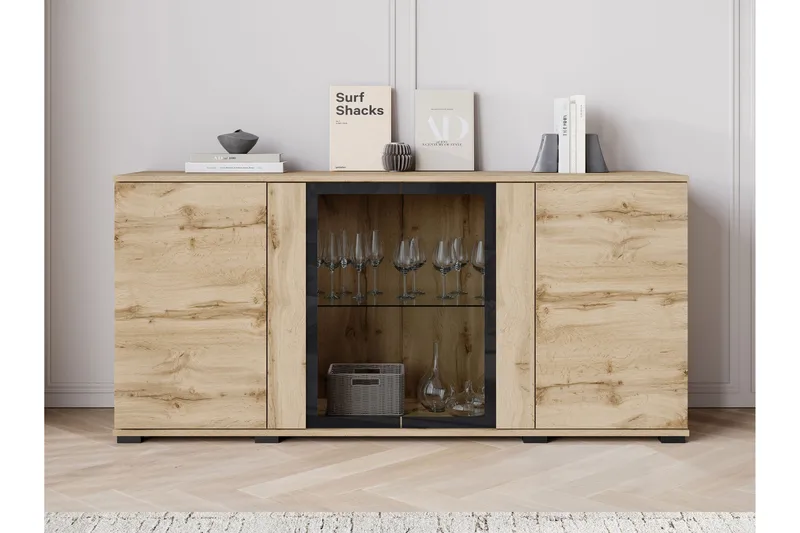 Gamal Skänk 150x40 cm - Vit - Products - Förvaring - Förvaringsmöbler - Sideboard & skänk