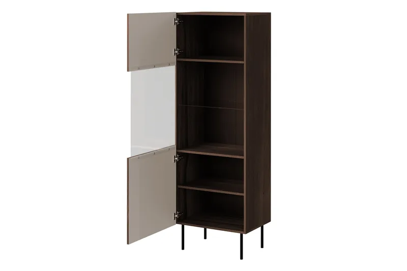 Hammarstrand TV Möbelset Vardagsrum - Valnöt / Svart / Ribbad Trä - Products - Förvaring - Förvaringsmöbler - Möbelset för vardagsrum