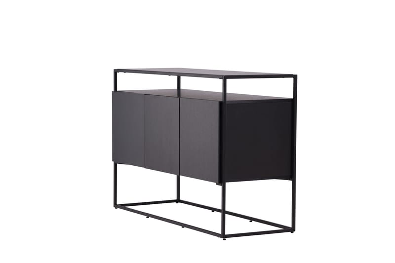 Kingsport Garderob 120x80 cm - Svart - Products - Förvaring - Förvaringsmöbler - Sideboard & skänk