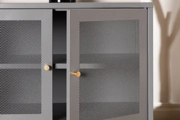 Malla Skåpsbyrå 120x40x80 cm - Ljusgrå - Products - Förvaring - Förvaringsmöbler - Sideboard & skänk