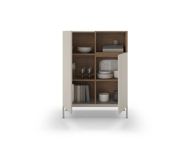 Morlen Sideboard 90x120x41,8 cm - Santstone och naturlig ek - Products - Förvaring - Förvaringsmöbler - Sideboard & skänk