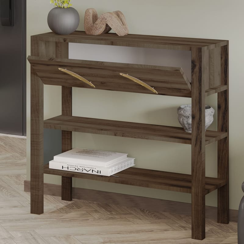 Relon Byrå 90x85x30 cm - Antik valnöt - Products - Förvaring - Förvaringsmöbler - Sideboard & skänk