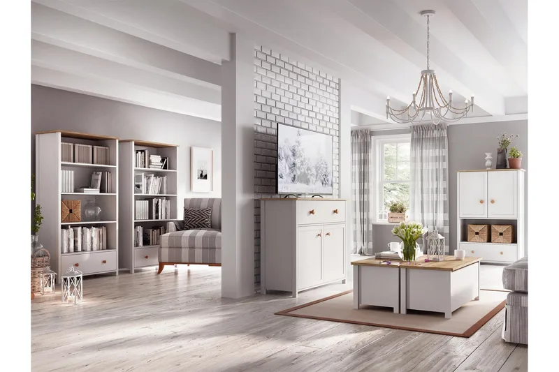 Storys Möbelset För Vardagsrum - Brun - Products - Förvaring - Förvaringsmöbler - Möbelset för vardagsrum