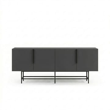 Truvia Konsol 200x77,9x40 cm - Antracit och svart - Products - Förvaring - Förvaringsmöbler - Sideboard & skänk