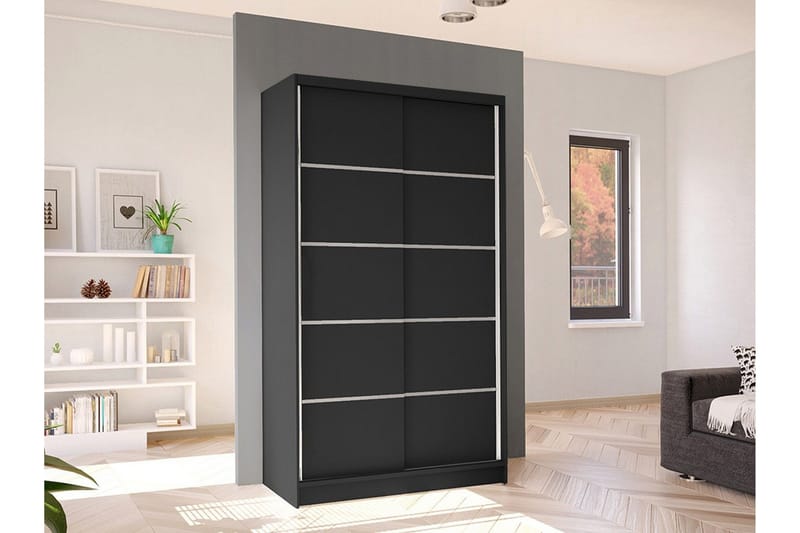 Glenmore Garderob Black - Products - Förvaring - Garderober & garderobssystem - Garderobsskåp