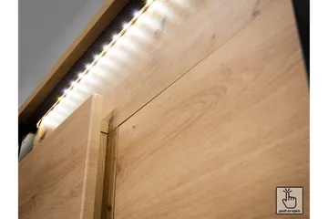 Quant Garderob 50x95 cm - Ek/Svart - Products - Förvaring - Garderober & garderobssystem - Garderobsskåp