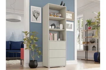 Agawal Bokhylla 60 cm - Beige - Products - Förvaring - Hylla - Bokhylla