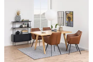 Mehoopany Bokhylla 113,8 cm - Svart - Products - Förvaring - Hylla - Bokhylla