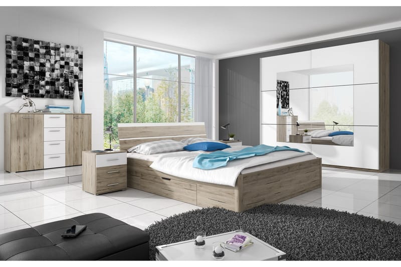 Joannie Garderob - Trä/Vit - Products - Förvaring - Garderober & garderobssystem