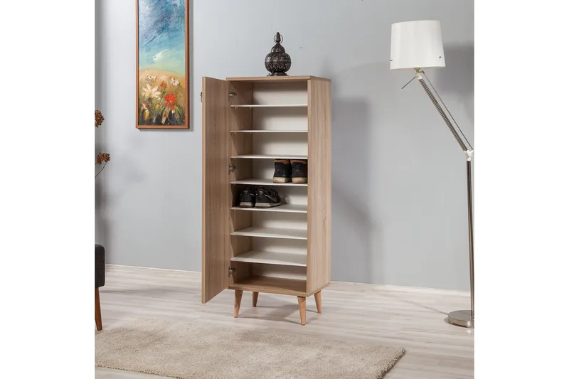 Brokind Skoskåp 50 cm - Brun/Mönstrad - Products - Förvaring - Skåp - Förvaringsskåp