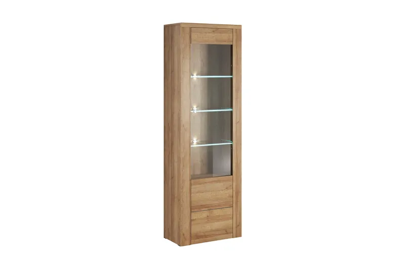 Cicely Vitrinskåp, Trä/natur