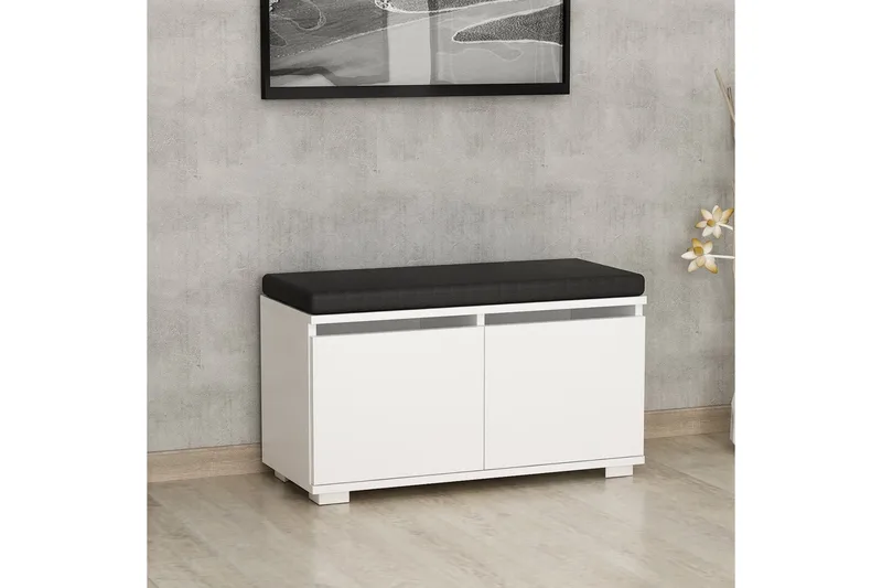 Drago Skoskåp 80 cm - Vit - Products - Förvaring - Skåp - Förvaringsskåp