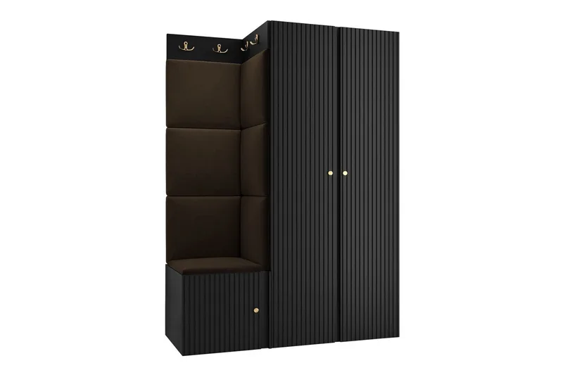 Dunvegan Highboard, Svart