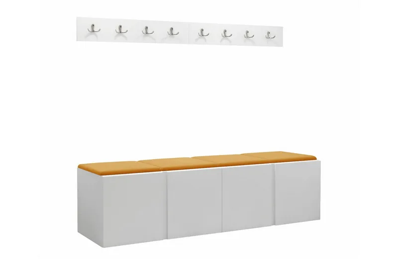 Dunvegan Highboard White - Products - Förvaring - Skåp - Förvaringsskåp