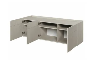 Rathmore Highboard Ljusgrå - Products - Förvaring - Skåp - Förvaringsskåp