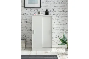 Sideboard Wohnling Melaminbelagd MDF-skjutdörrar Modern - Products - Förvaring - Skåp - Förvaringsskåp