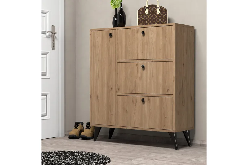 Skoskåp Conin Skoskåp 35x90 cm Natur - Products - Förvaring - Skåp - Förvaringsskåp