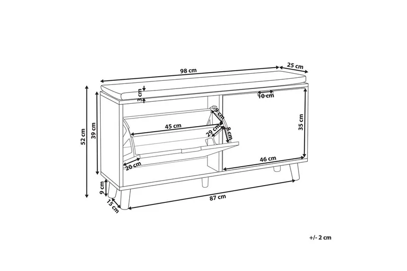 Skoskåp Mineral - Products - Förvaring - Skåp - Förvaringsskåp
