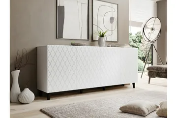 Strontian Highboard Scandinavian Choice White - Products - Förvaring - Skåp - Förvaringsskåp