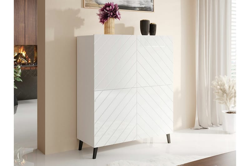 Strontian Highboard Scandinavian Choice White - Products - Förvaring - Skåp - Förvaringsskåp