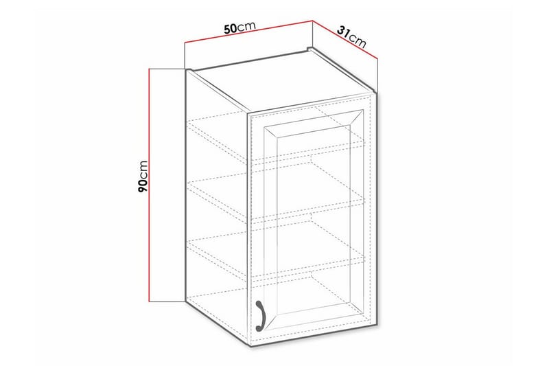 Templemore Köksskåp 50 cm - Products - Förvaring - Skåp - Förvaringsskåp