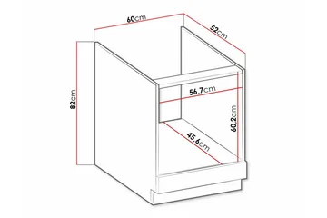 Templemore Köksskåp 60 cm - Products - Förvaring - Skåp - Förvaringsskåp