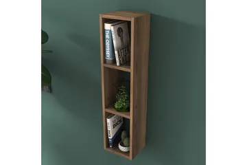 Bennerto Vägghylla 19x22 cm - Valnöt - Products - Förvaring - Småförvaring - Väggförvaring