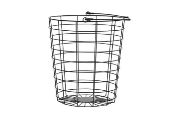 Ayapal Metallställ 37 cm 3 Korgar - Svart - Products - Förvaring - Småförvaring - Förvaringskorg - Trådkorg