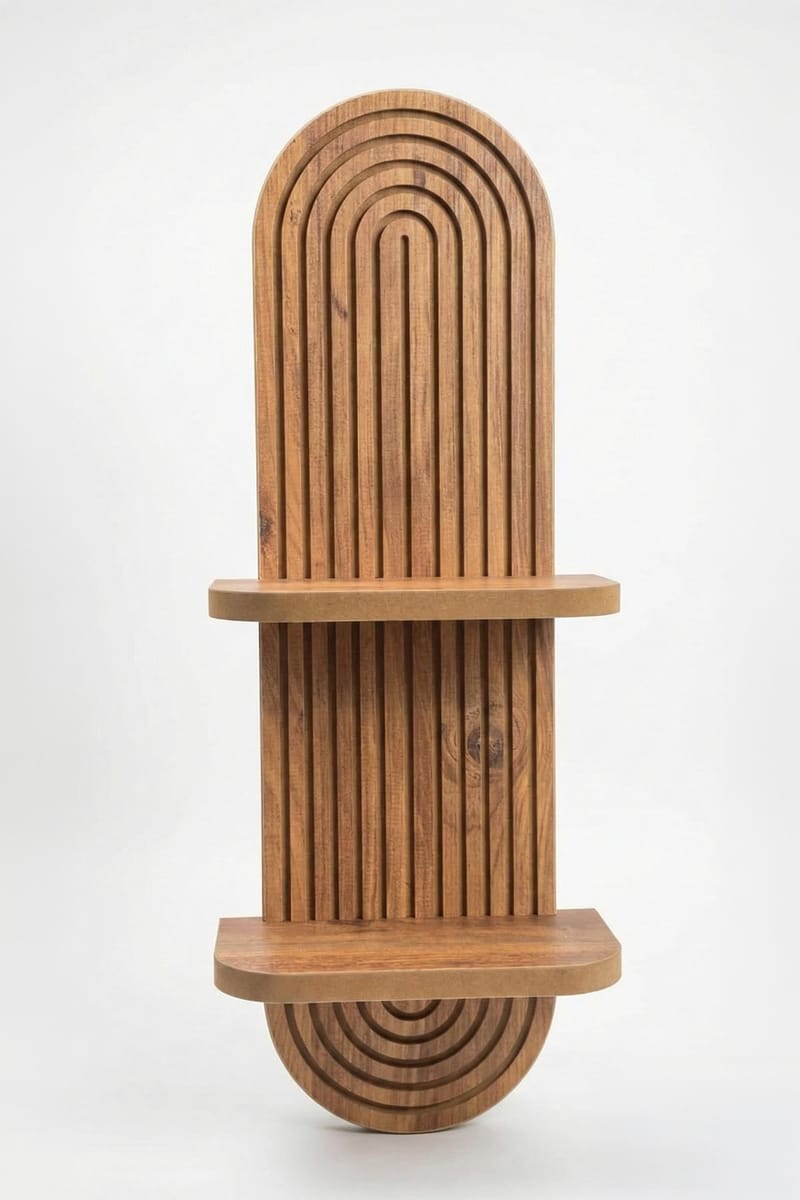 Savik Vägghylla 26x35x13 cm, Ek