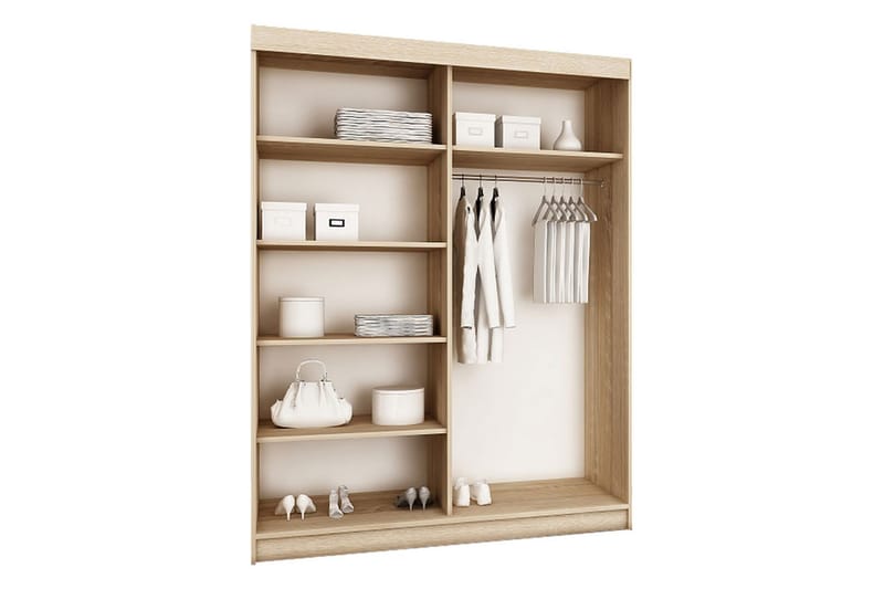 Top Garderob 62x150 cm - Vit - Products - Förvaring - Garderober & garderobssystem