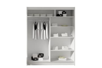 West Garderob 150x58x200 cm LED-belysning - Beige - Products - Förvaring - Garderober & garderobssystem