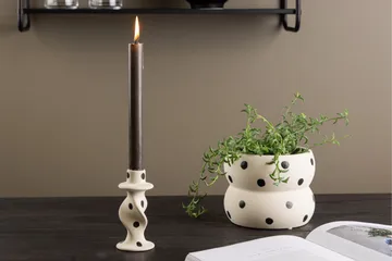 Glory Ljusstake 6x12 cm - Vit - Products - Inredning - Ljus & dofter - Ljusstakar & ljuslyktor
