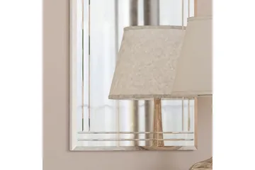 Dekorativt Spegelset (3 Delar) Heba Buhem Transparent - Ivory - Products - Inredning - Spegel - Hallspegel