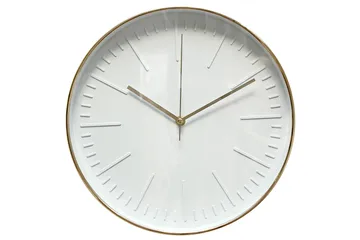 Knotting Väggklocka - Mässing - Products - Inredning - Väggdekor - Väggklocka & väggur