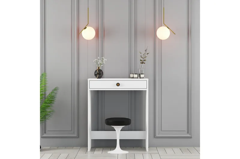 Ameias Sminkbord 70 cm - Vit - Products - Möbler - Bord & matgrupp - Sminkbord & toalettbord