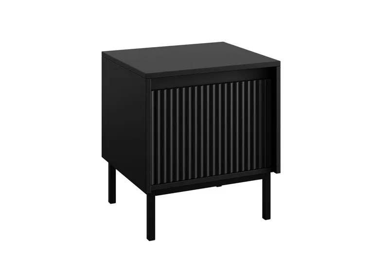 Bjurholm Sängbord 45 cm, Svart