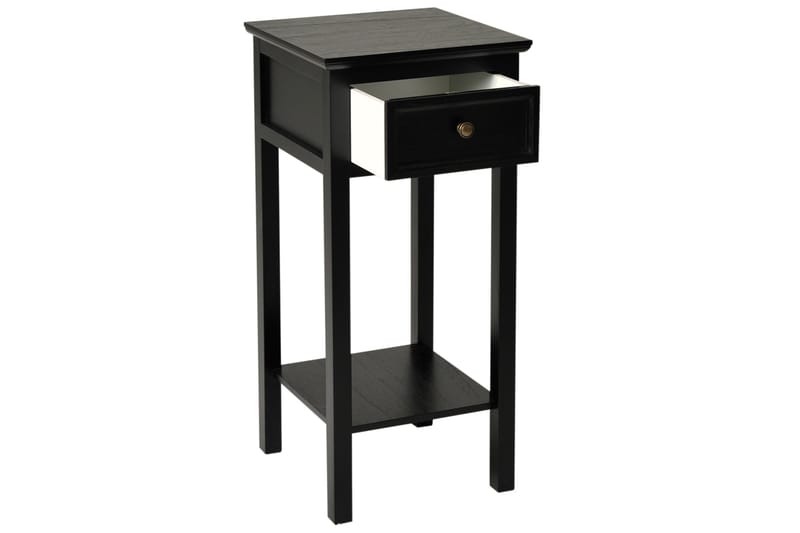 Cleana Sängbord 70x35 cm - Svart - Products - Möbler - Bord & matgrupp - Avlastningsbord & sidobord - Sängbord & nattduksbord
